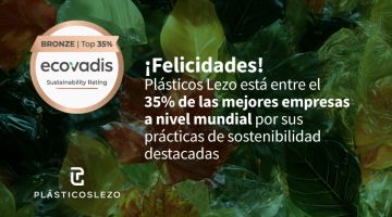 Medalla de Bronce EcoVadis Plásticos Lezo